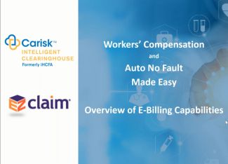 Webinar: Carisk Intelligent Clearinghouse and EZClaim Partner to Save Time, Money with Electronic Claim Filing